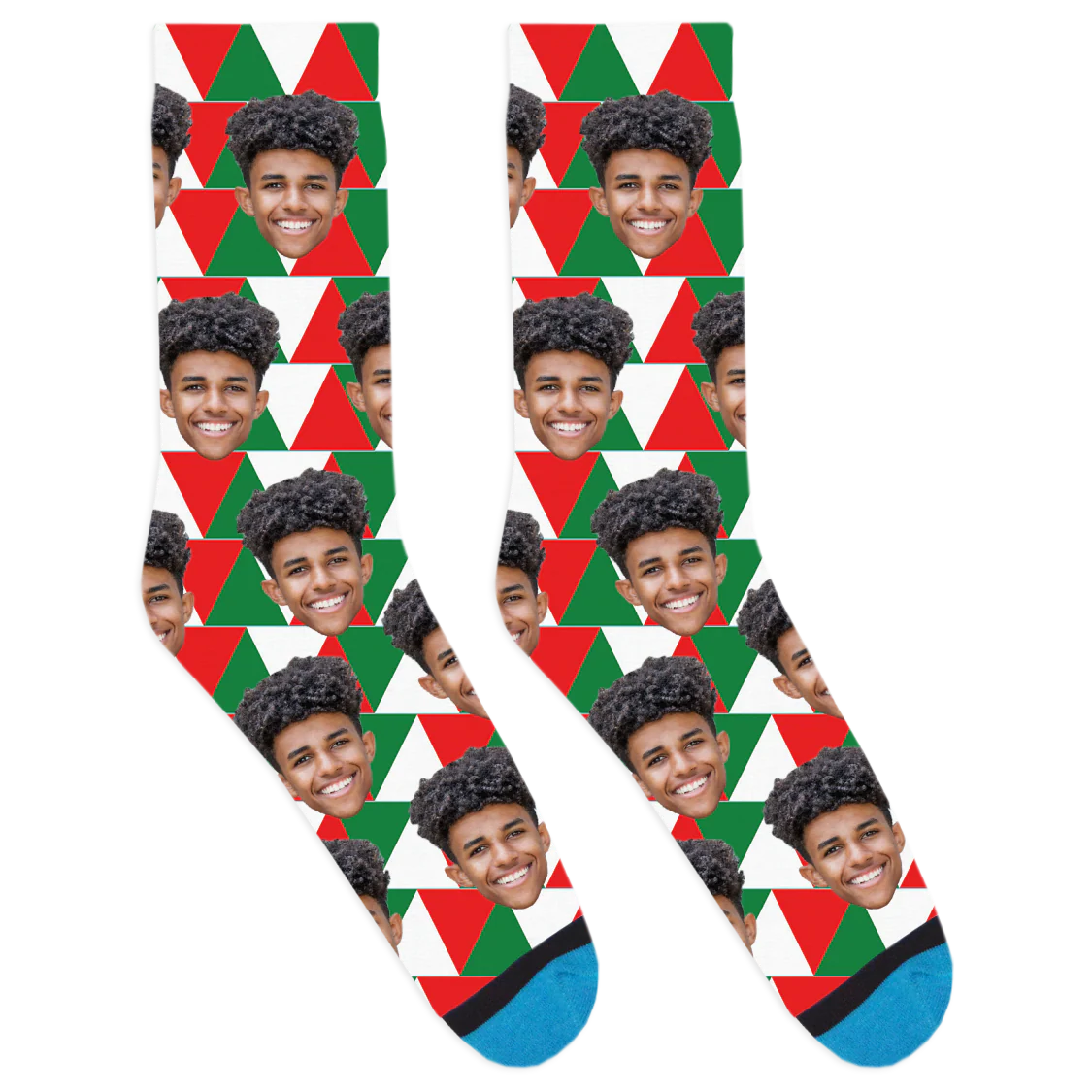 Custom Wrapping Paper Socks
