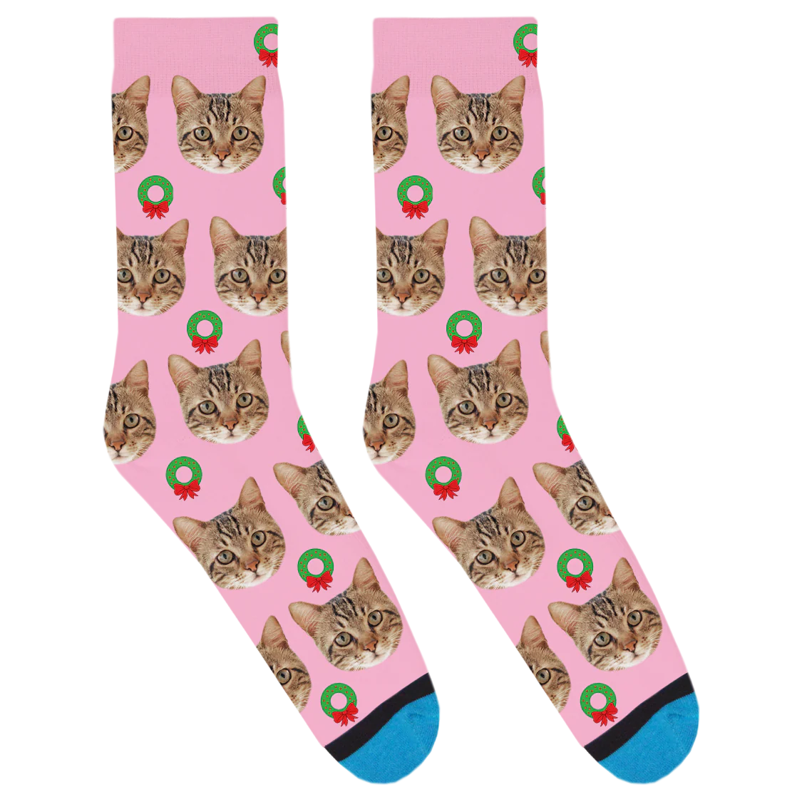 Custom Wreath Socks