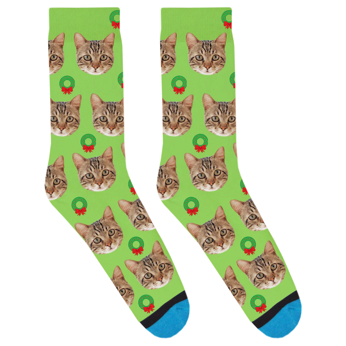 Custom Wreath Socks - Image 4