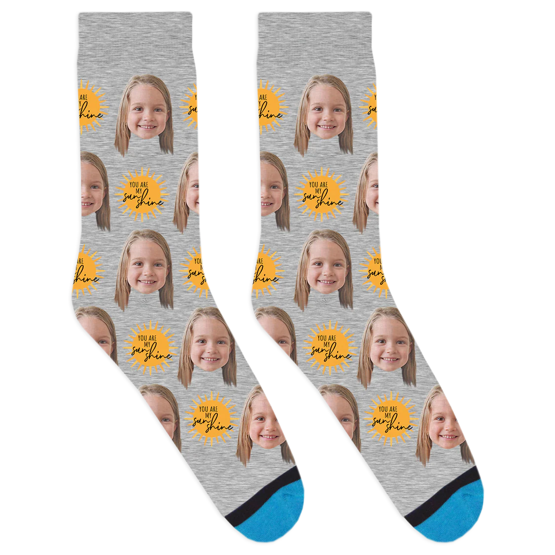 Custom You Are My Sunshine Socks - Image 4