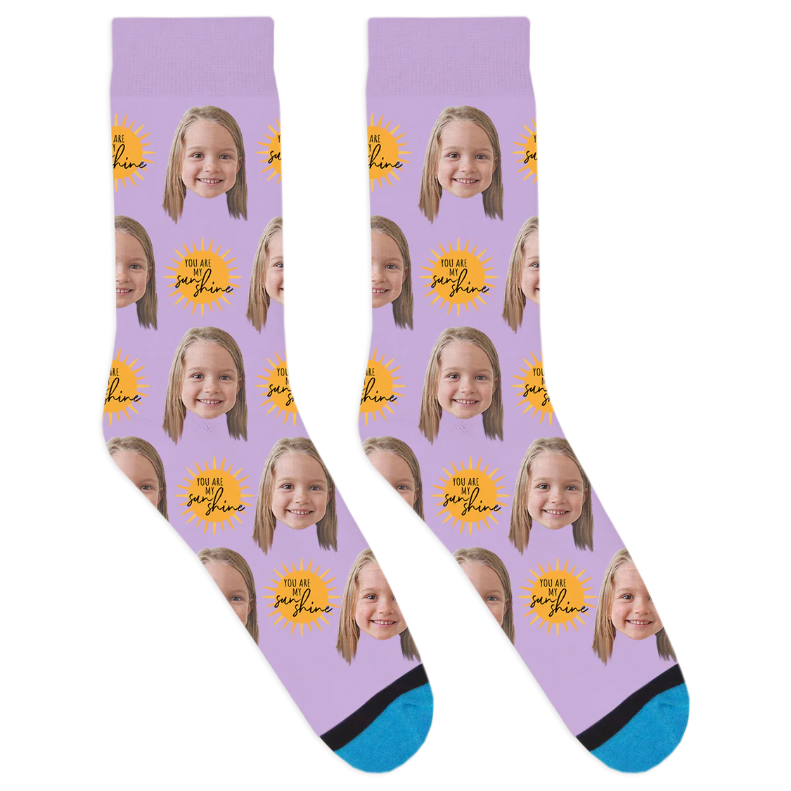 Custom You Are My Sunshine Socks - Image 5
