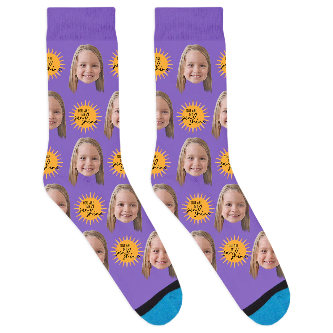 Custom You Are My Sunshine Socks - Image 7