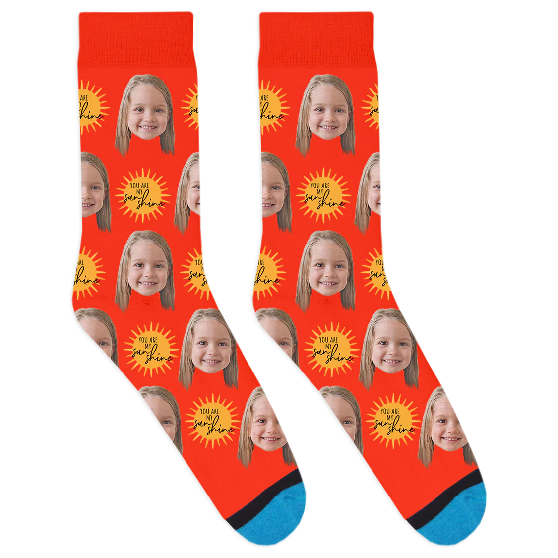 Custom You Are My Sunshine Socks - Image 8