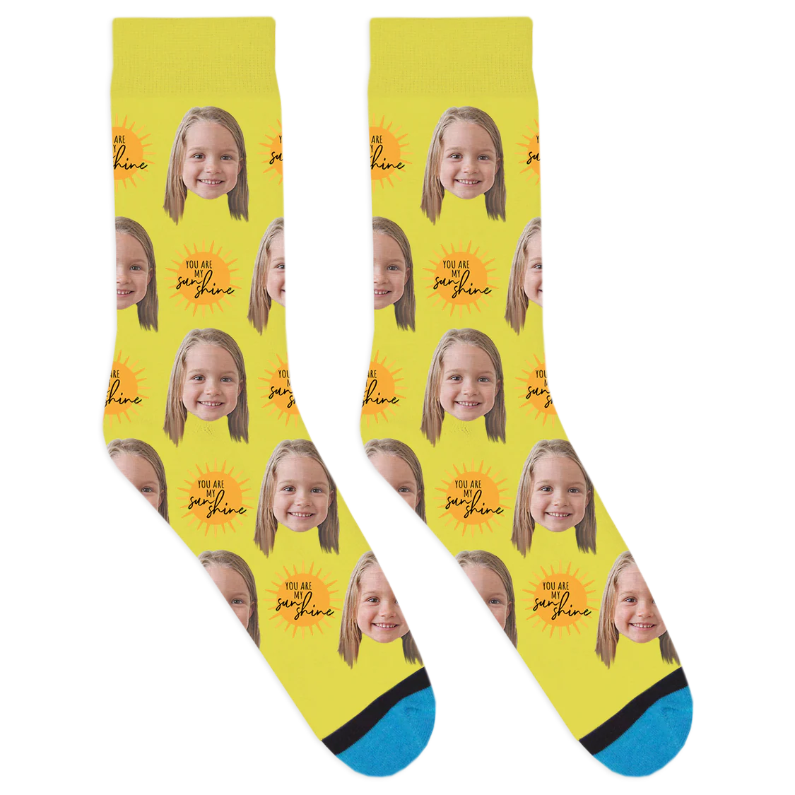Custom You Are My Sunshine Socks - Image 9