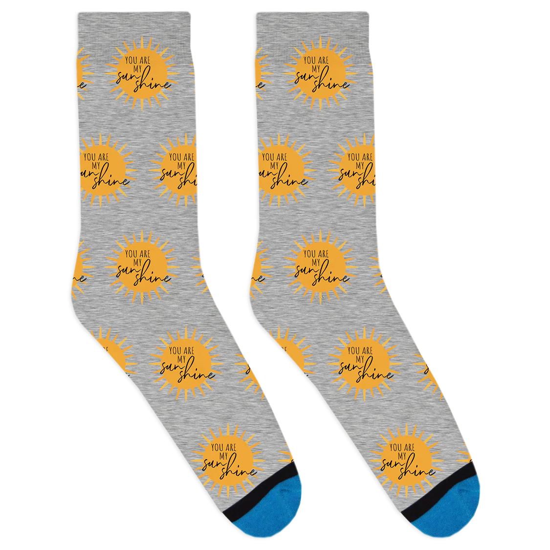 You Are My Sunshine Socks